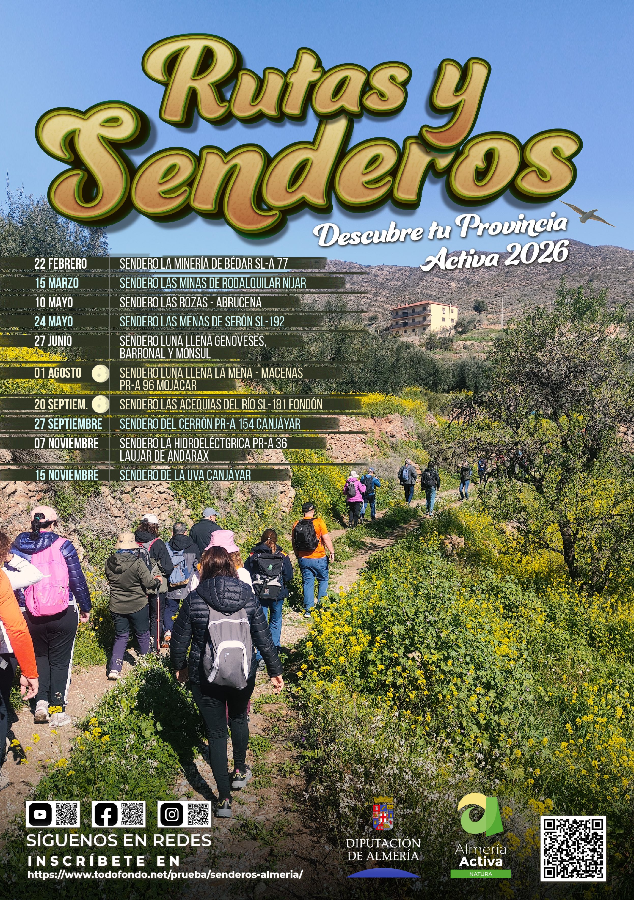 Rutas y Senderos. Las Menas de Serón  24-05-26